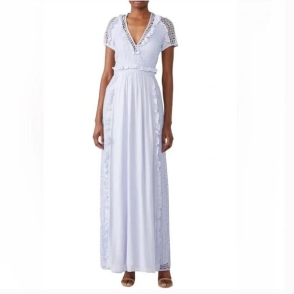 TJD Lavender Ruffle Maxi Sundress - Picture 11 of 14